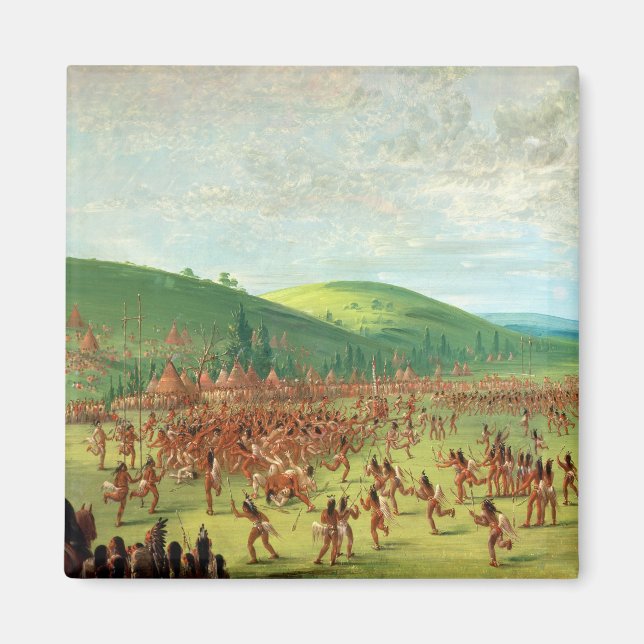 Imán Juego de bolas para indios (Frente)