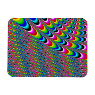Imán Juego de colores - Arte fractal