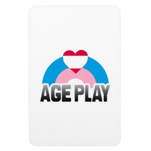 IMÁN JUEGO DE EDAD ARCOÍRIS