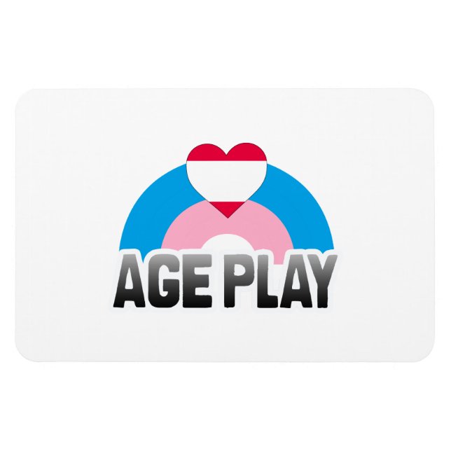 IMÁN JUEGO DE EDAD ARCOÍRIS (Horizontal)