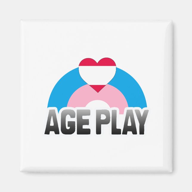 IMÁN JUEGO DE EDAD ARCOÍRIS (Frente)