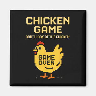 Imán Juego de gallinas No mires a la gallina Gallina di
