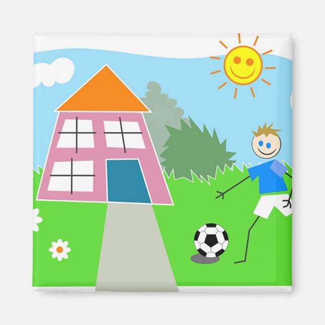 Imán Juego de jardín (Frente)