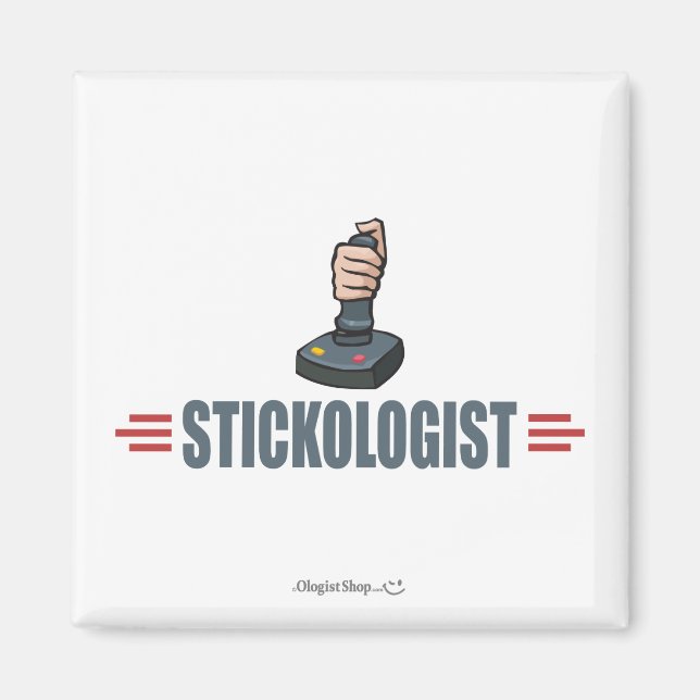 Imán Juego de joystick humorístico (Frente)