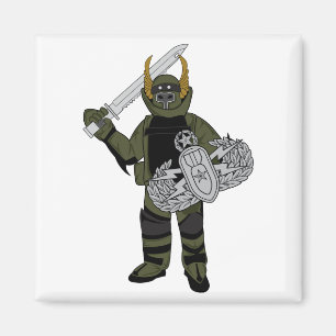 Imán Juego de la bomba del paladín