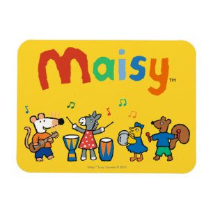 Imán Juego de Maisy y de los amigos en la banda