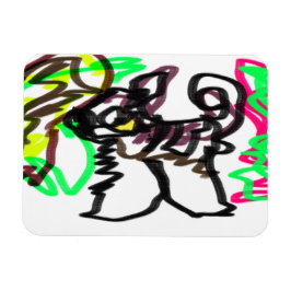 Imán Juego de otoño Husky