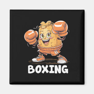 Imán Juego de Patatas Boxeo Deportivo Deportista De Box