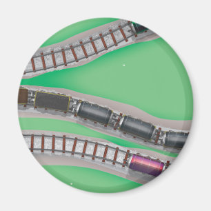 Imán Juego de trenes