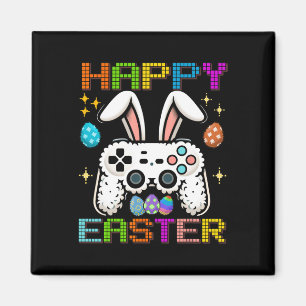 Imán Juego de video Bunny Eggs Costume Día de Pascua Ni