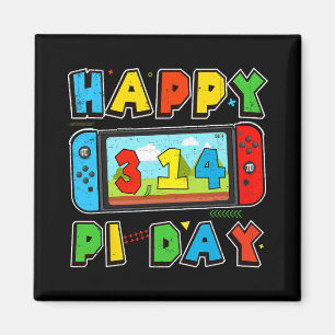 Imán Juego de video Pi Day Gamer Math Teacher Niños Hom