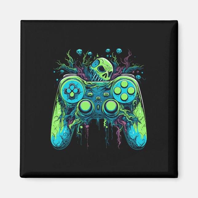 Imán Juego de vídeo Spooky Guay Gaming Controller 1 (Frente)