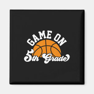 Imán Juego divertido en 5º Grado Baloncesto Primer Día 