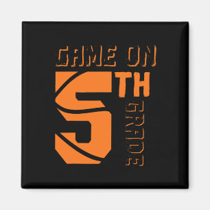 Imán Juego divertido en 5º Grado Baloncesto Primer Día 