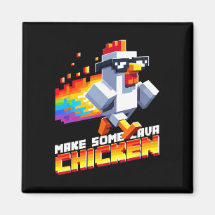 Imán Juego Divertido Humor Meme Hacer Algún Pixel Art D