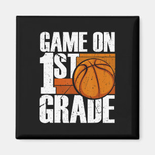 Imán Juego En Primer Grado De Baloncesto De Vuelta Al C