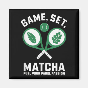 Imán Juego, Juego, Diseño Matcha - Motiva Entusiast Pad