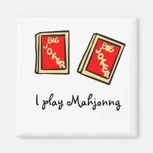Imán Juego Mahjong