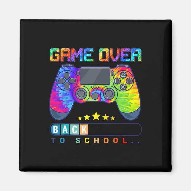 Imán Juego Terminado De Vuelta Al Colegio Diversión Niñ (Frente)