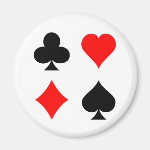 Imán Juegos de la tarjeta de la veintiuna/del póker: