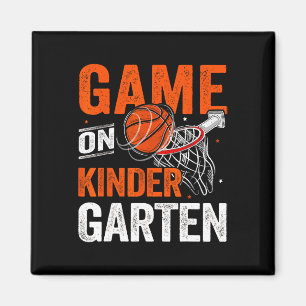 Imán Juegos Diversos En Kindergarten Baloncesto Primer 