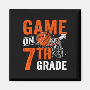 Imán Juegos Divertidos Sobre El Baloncesto De Séptimo G