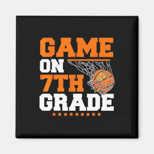 Imán Juegos Divertidos Sobre El Baloncesto De Séptimo G