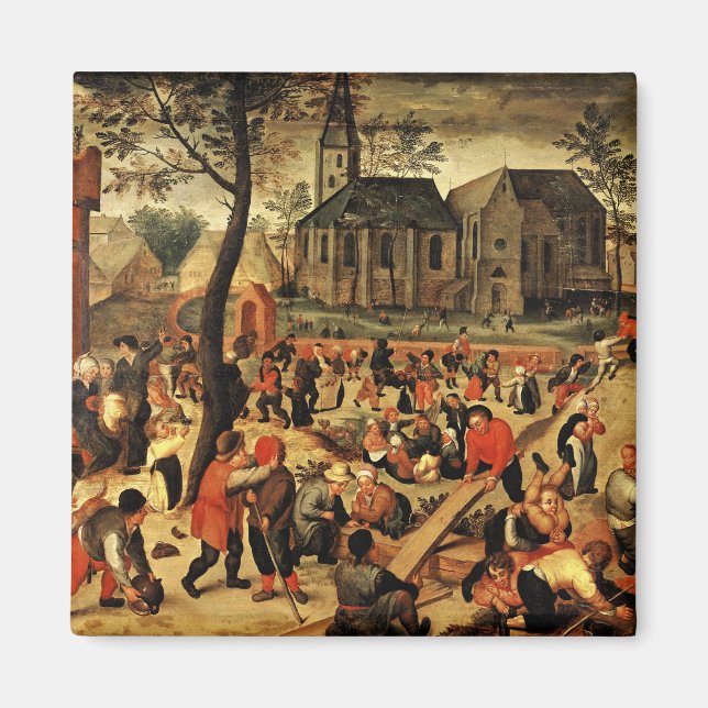 Imán Juegos infantiles (Frente)