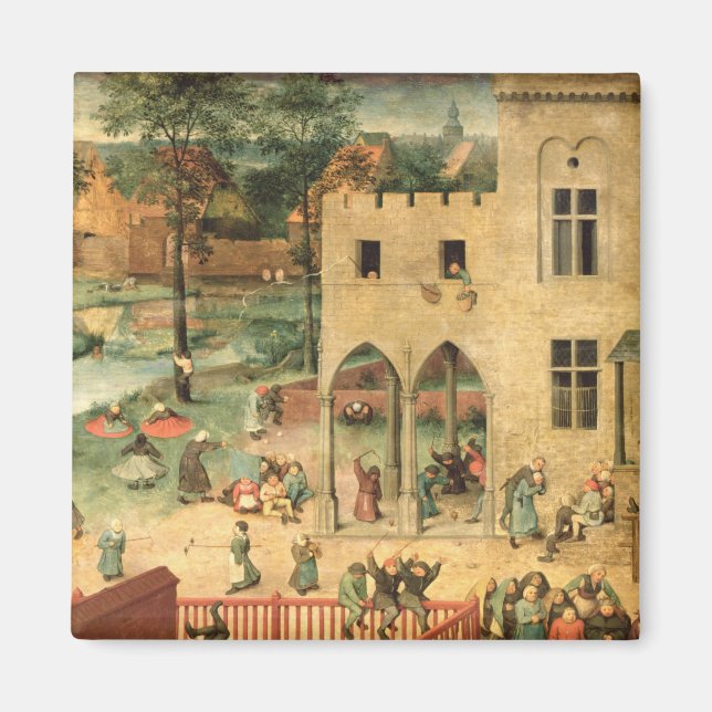 Imán Juegos infantiles: detalle de la parte superior iz (Frente)