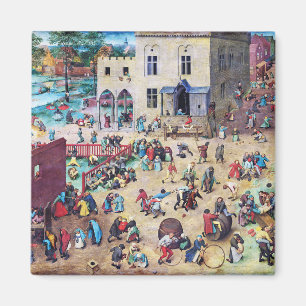 Imán Juegos infantiles, Pieter Bruegel
