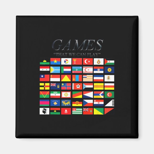 Imán Juegos que podamos jugar (Frente)