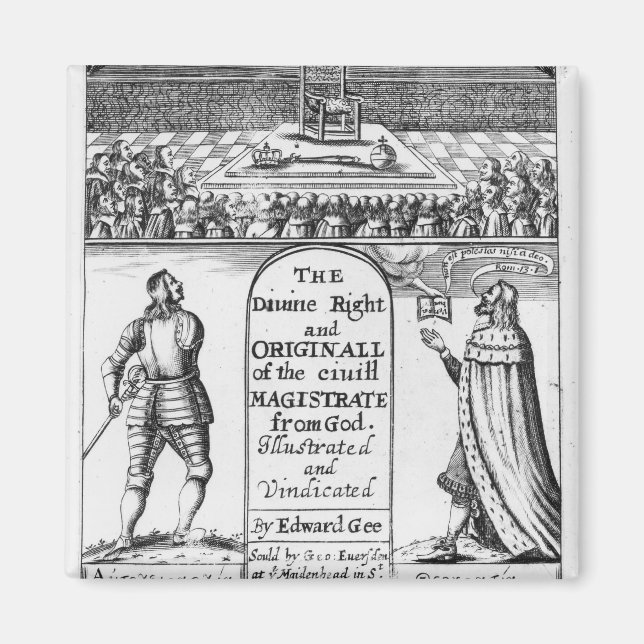 Imán Juez civil original de derecho divino de (Frente)