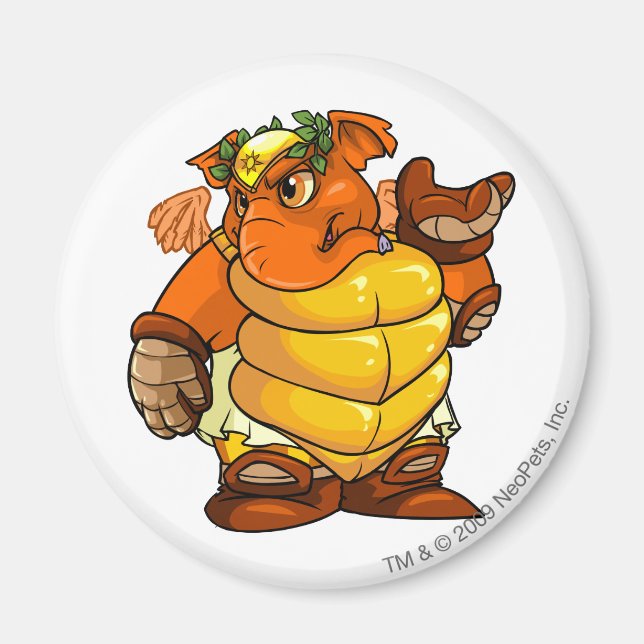 Imán Jugador altador de Elephante (Frente)