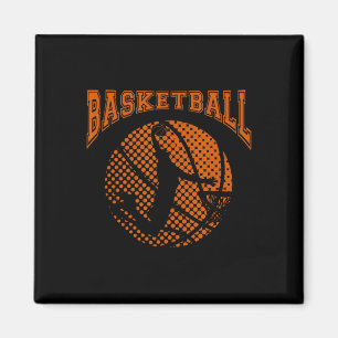 Imán Jugador Bysketbyll Jugador Dunk Entrenador Deporti