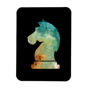 Imán Jugador de ajedrez Horse Knight Chess Lover Regalo