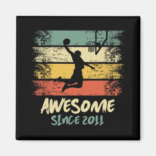 Imán Jugador de baloncesto en el 12° aniversario desde 