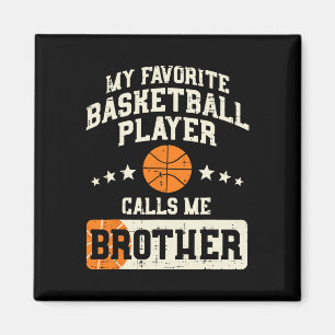 Imán Jugador de baloncesto favorito Brother Family Ball