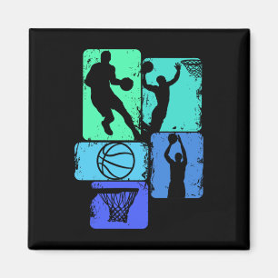 Imán Jugador de baloncesto Niños Hombres (2)