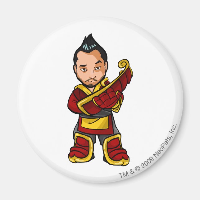 Imán Jugador de Bancha Ninja Shenkuu (Frente)