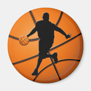 IMÁN JUGADOR DE BÁSQUET