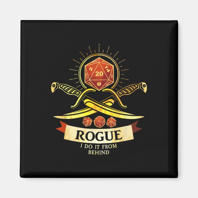 Imán Jugador de Fantasía Rebelde Rpg Cl  (Frente)