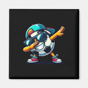 Imán Jugador de fútbol Ll haciendo Dabbing _2