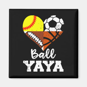 Imán Jugador de fútbol Ll Yaya Footll Softll Sketll Yay