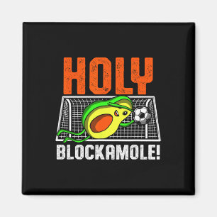 Imán Jugador de Fútbol Santo Blockamole Aguacate Porter