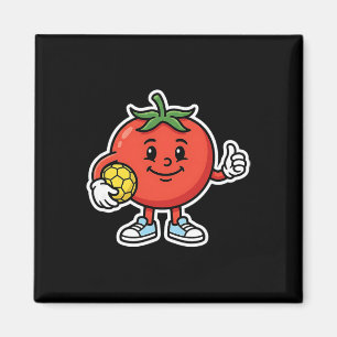 Imán Jugador de fútbol Tomate Divertido Personaje Depor