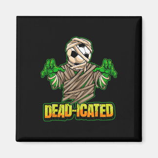 Imán Jugador de Fútbol Zombie Fútbol Espeluznante Hallo