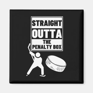 Imán Jugador de Hockey Directo desde el Cuadro de Penal