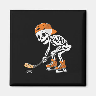 Imán Jugador de Hockey Esqueleto Divertido Patinaje sob