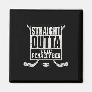 Imán Jugador de hockey sobre hielo Straight Outta The P
