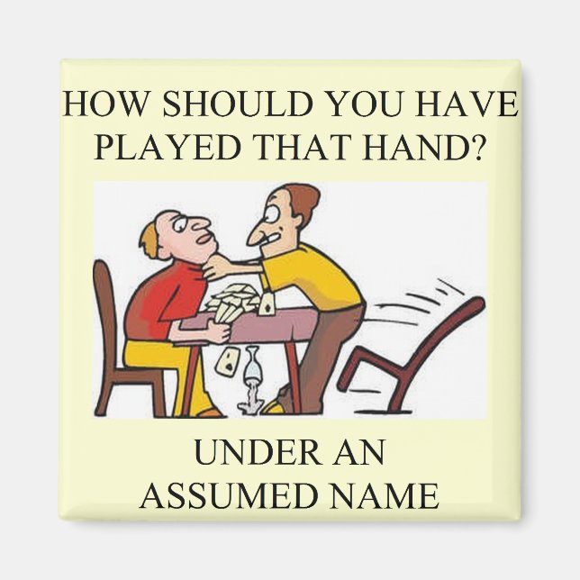 Imán jugador de juego de puente duplicado (Frente)